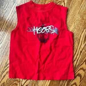 Kids’ NIKE Hoops Sleeveless Top, Size Medium (6)
